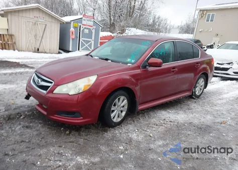 2011 Subaru Legacy 2.5I Premium from USA, damaged, VIN 4S3BMBC62B3250690